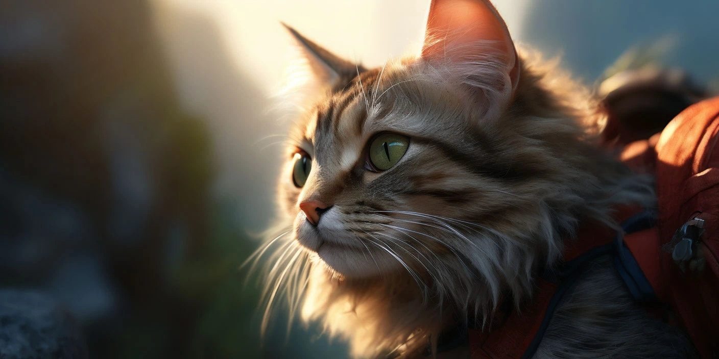 Кот-путешественник