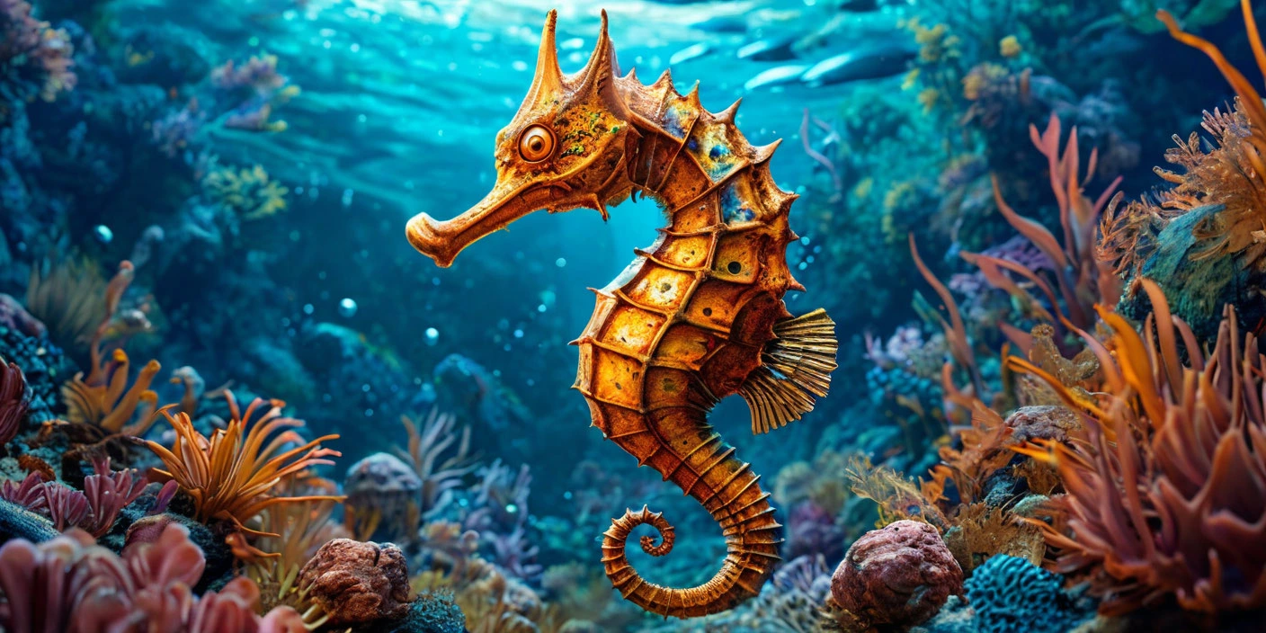 Морской конёк-путешественник